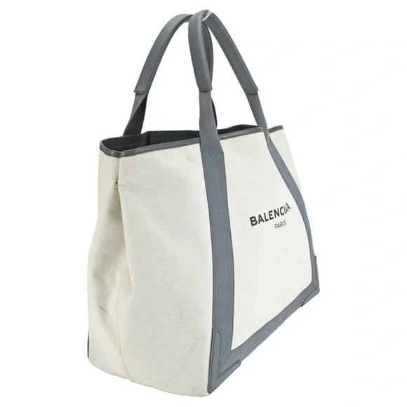 Balenciaga Paris White and Gray Women's Bag - Picture 4 of 10